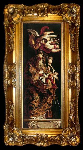 framed  RUBENS, Pieter Pauwel Sts Amand and Walpurgis, ta009-2